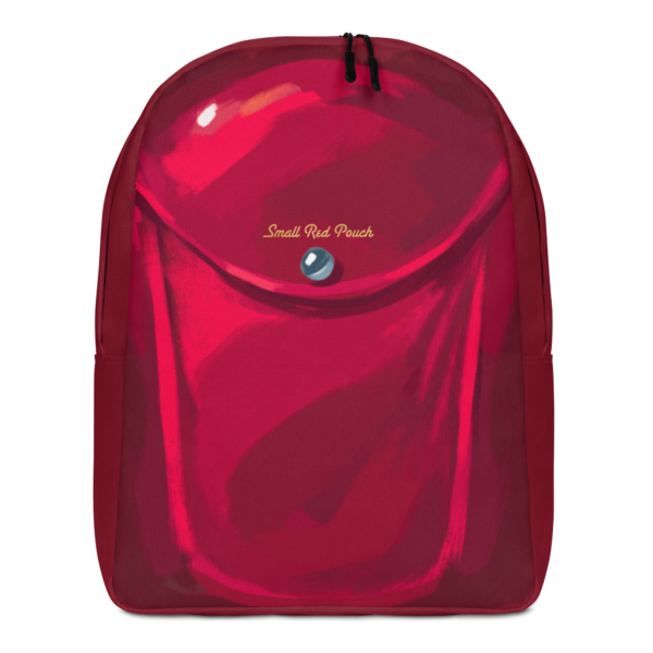 Graysfordays Small Red Pouch Bagpack