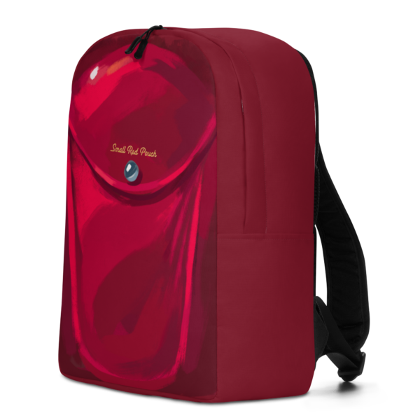 Graysfordays Small Red Pouch Bagpack - Image 2