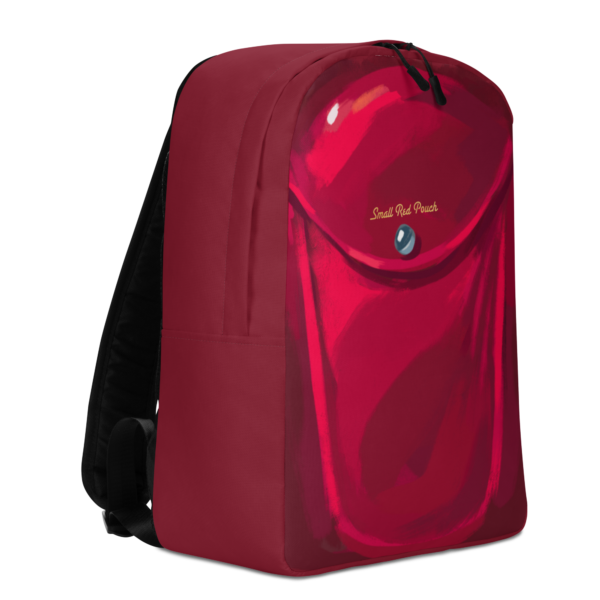 Graysfordays Small Red Pouch Bagpack - Image 3