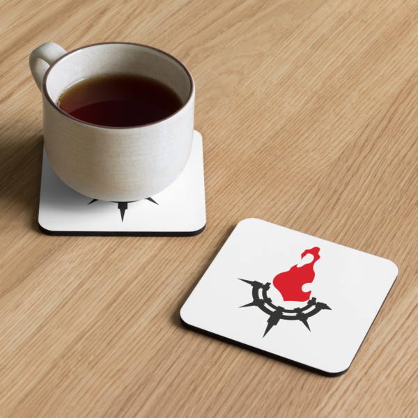 Classic Hardcore Cork-back Coaster - Image 2