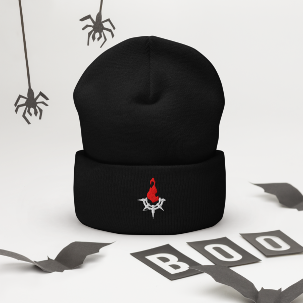 Classic Hardcore Cuffed Beanie - Image 2