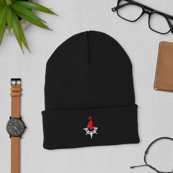 Classic Hardcore Cuffed Beanie - Image 3