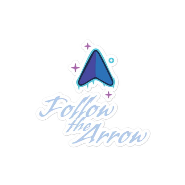 Follow the Arrow Bubble-free stickers - Image 2
