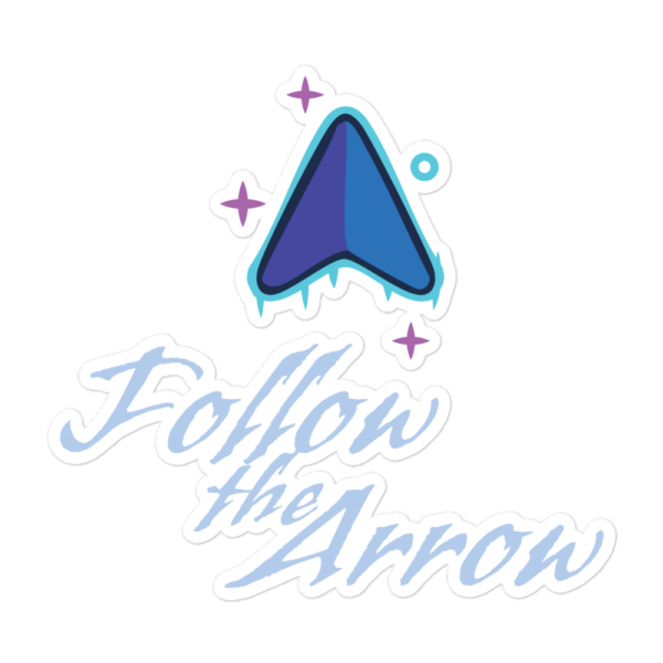 Follow the Arrow Bubble-free stickers - Image 3