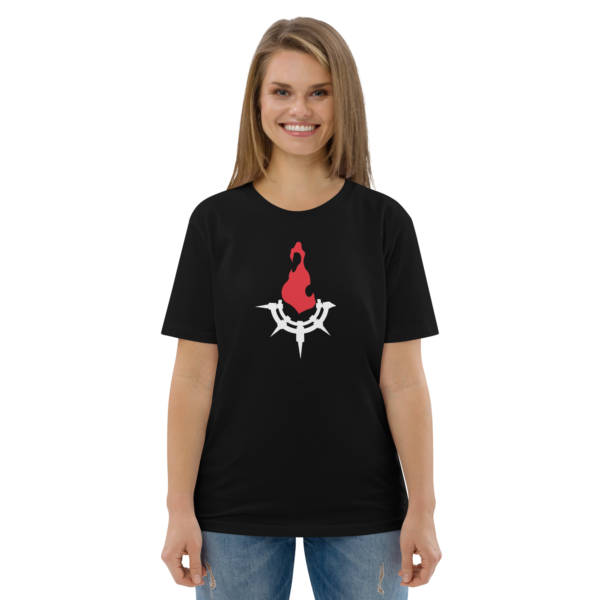 Classic Hardcore Logo - Unisex Cotton T-shirt - Image 2