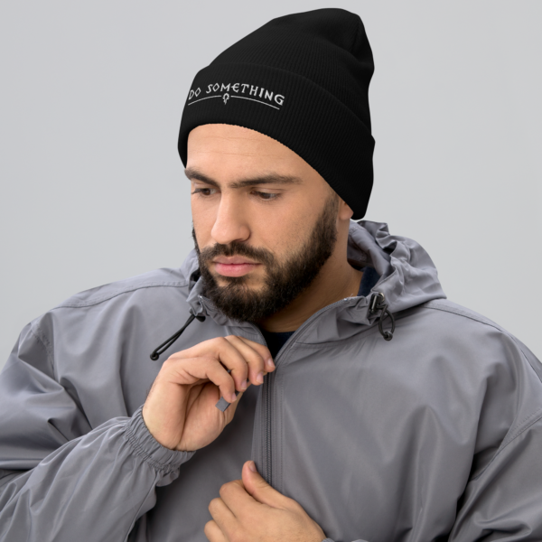 Graysfordays Cuffed Beanie Do Something