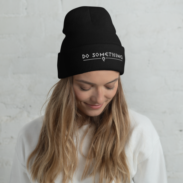 Graysfordays Cuffed Beanie Do Something - Image 3