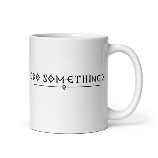 Graysfordays White glossy mug